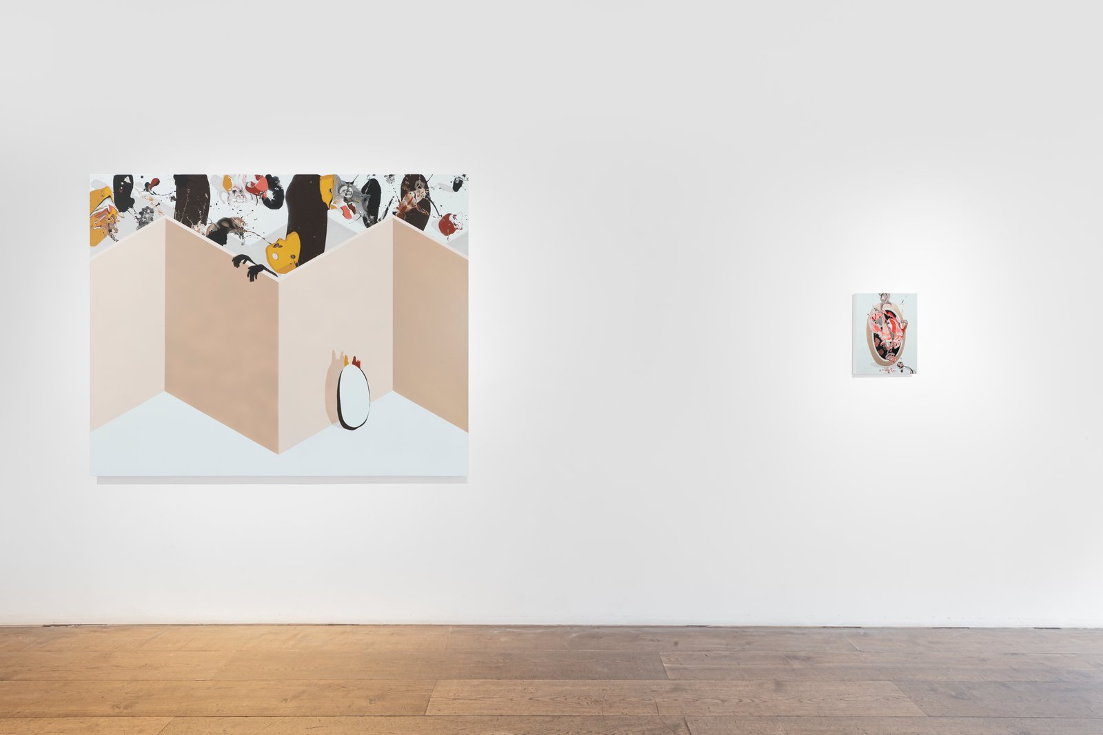 Stairs, installation view, Rosenfeld, London